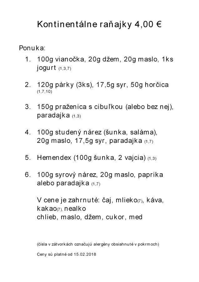 Penzion Lindava Budmerice Esterno foto